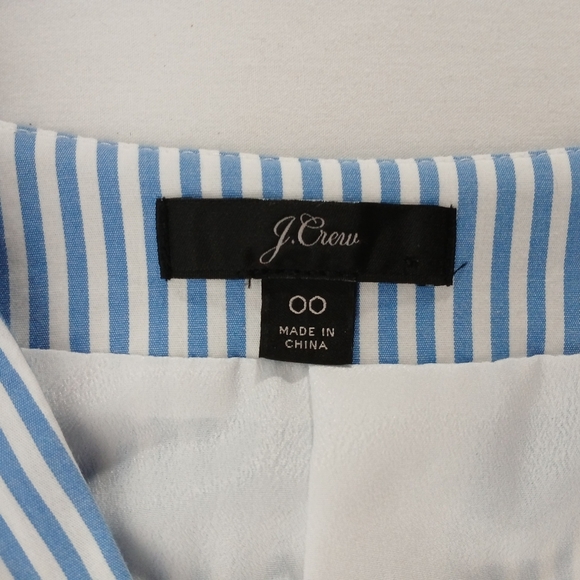 J.Crew Ladies Best Selling Cotton Lined Wrap Around Dress. Size 00. - Picture 6 of 9